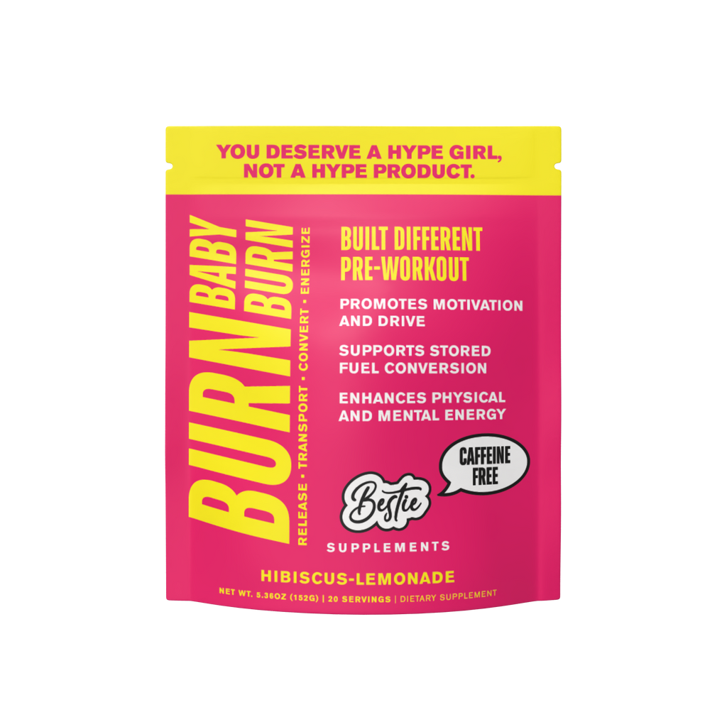 BURN BABY BURN BUILT DIFFERENT PREWORKOUT - Caffeine Free